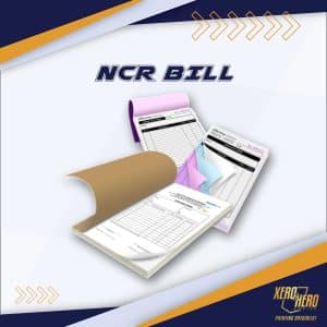 NCR Bill - Printing Malaysia